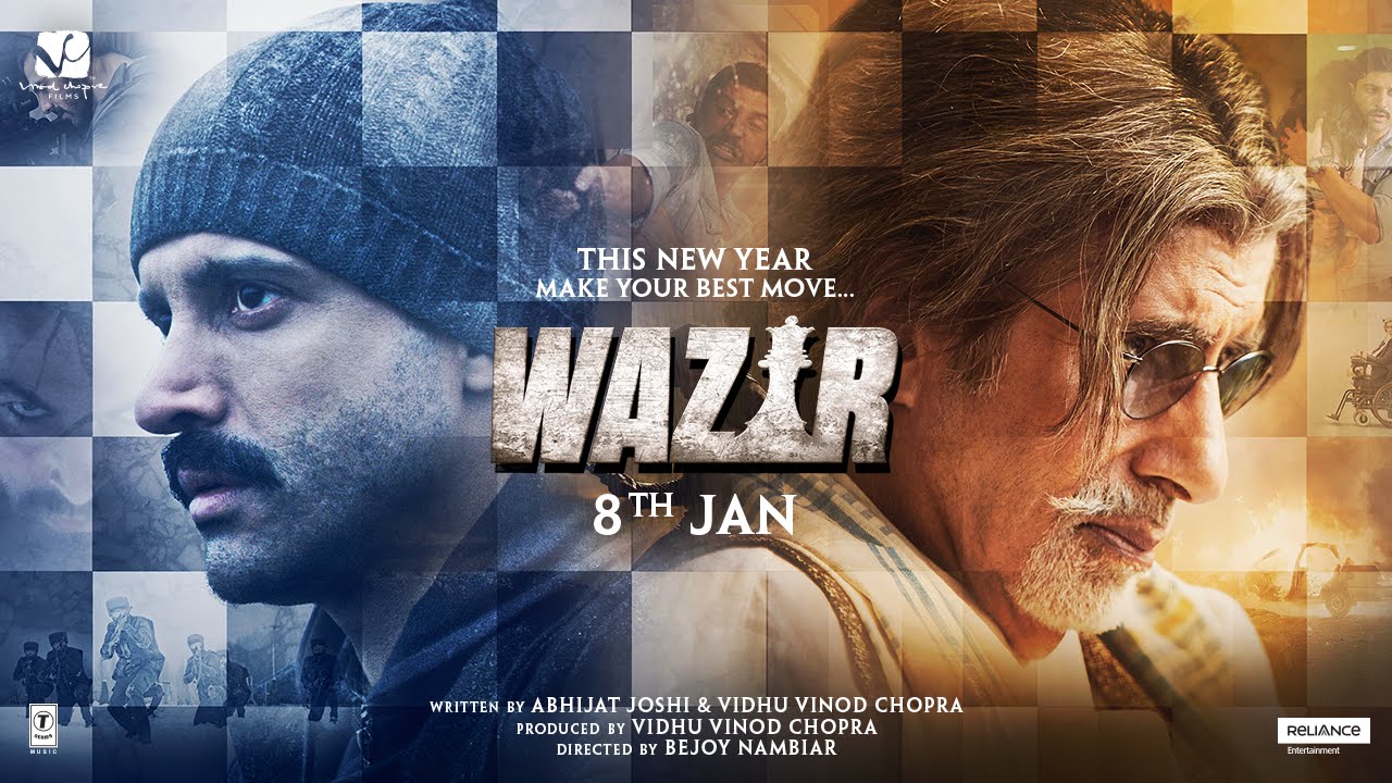 Wazir - Official Trailer | Amitabh Bachchan | Farhan Akhtar - YouTube