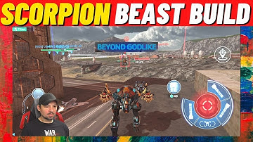 War Robots Scorpion Best Build & WR gameplay