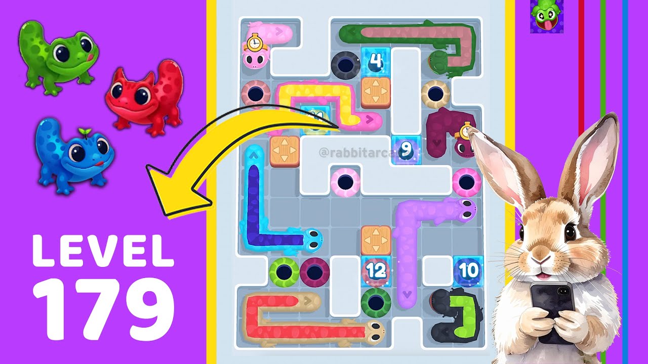 Gecko Out Level 179 Solution Walkthrough