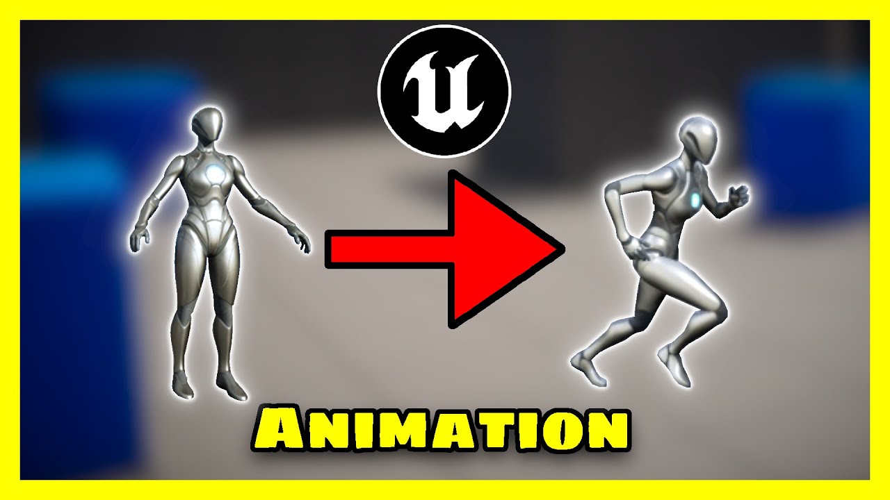 Unreal Engine 5 Tutorial - Basic Animation Blueprint! [REMAKE] - YouTube