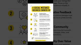 5 Social Mistakes Every Business Owner Should Avoid