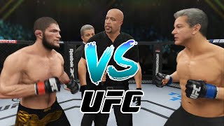 Khabib Nurmagomedov vs. Bruce Buffer | EA Sports UFC 4 - K1 Rules o