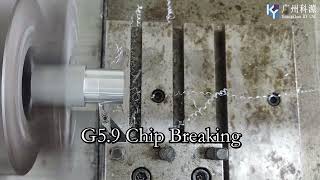 The thread chip breaking function is online，Automated Thread Machining 🤝