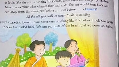 Chapter 4 (Part 2) Yuuki and the Tsunami of class 4 with full explanation.Communicate in English.