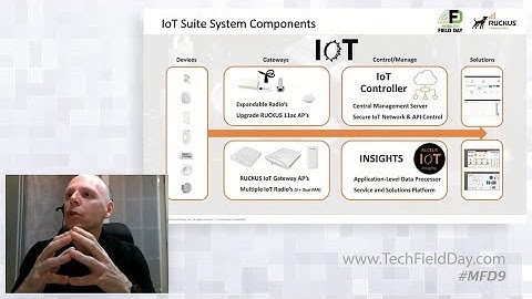 Ruckus IoT Demo with Andy Barnes