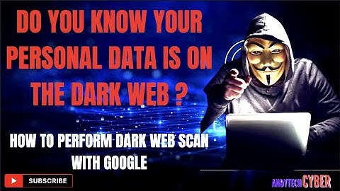 How To Perform DARK WEB SCAN with GOOGLE | Is Your Data On Dark Web?