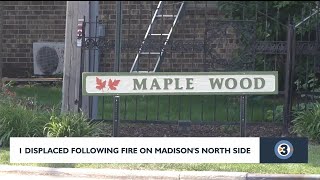 1 person displaced in fire on Madison's northside