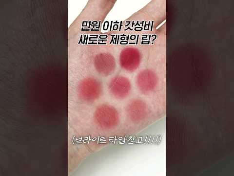 섀도우 맛집에서 내는 립 팟은 어떨까??