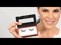 How to trim Magnetic Eyelashes - tori belle cosmetics