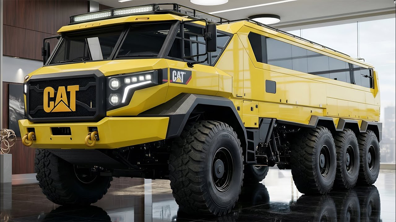 $6M 2026 Caterpillar 8×8 Expedition RV | The Most Extreme Expedition RV Ever Built