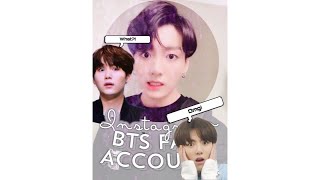 Bts Fan Account? Pt1
