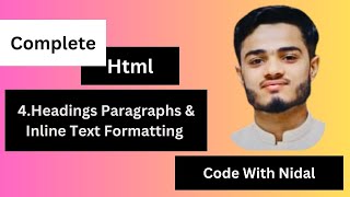 Master HTML Basics: Headings, Paragraphs & Inline Text Styling! 💥✨