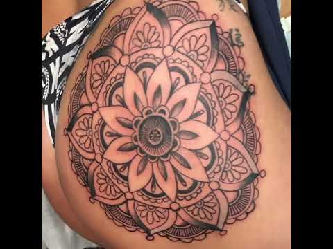 Sexy  Booty Mandala Tattoo  Hot Moms Get Wild Tattoos  Shadowink Fk  Irons Fusion Ink Mua  YouTube