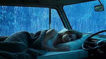 Deep Sleep with Heavy Rain 🚗 – Cozy Car Ambience to Calm the Mind