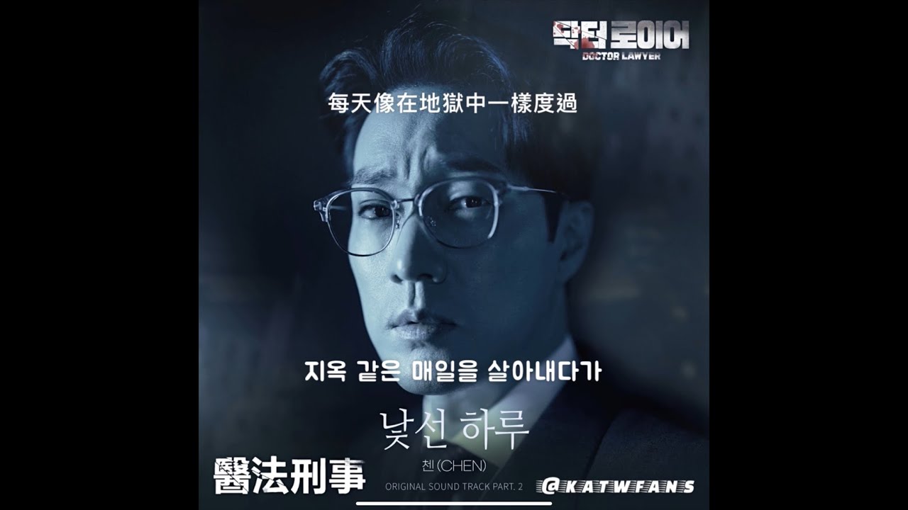 【中韓歌詞 Lyrics/가사】EXO 첸 (CHEN) 낯선 하루 陌生的一天 /醫法刑事OST Part .2 / 닥터로이어 OST