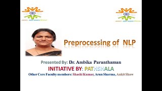 NLP Class 2: Preprocessing , Cosine , TF-DIF