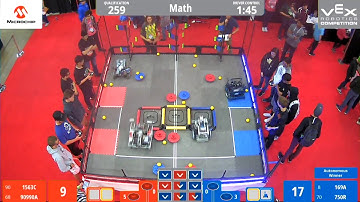 2019 VEX Worlds Math Q259, 1563c, 90990A vs 169A, 750R