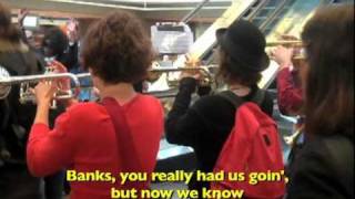 [OFFICIAL] US Uncut PAY UP! Flashmob at Bank of America 4/15/11