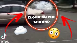 A cloud on the ground