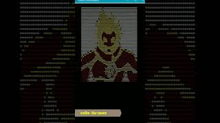 Ben 10 Heatblast ASCII Drawing in Python Turtle