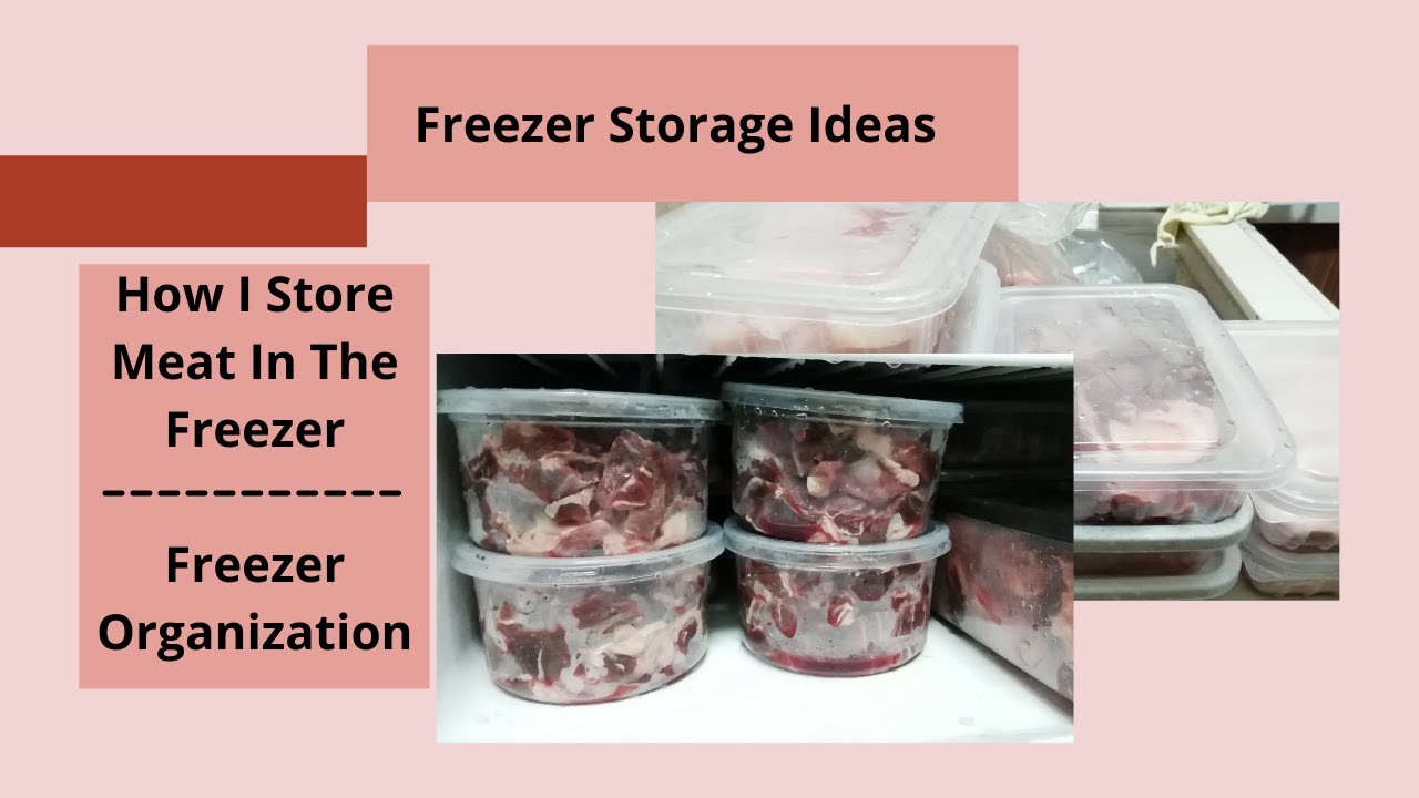 How To Store Raw Meat In Freezer