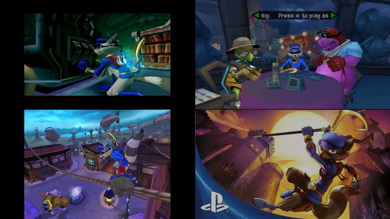 My Review of the Sly Cooper Series Part 1: Intro and Police Headquarters