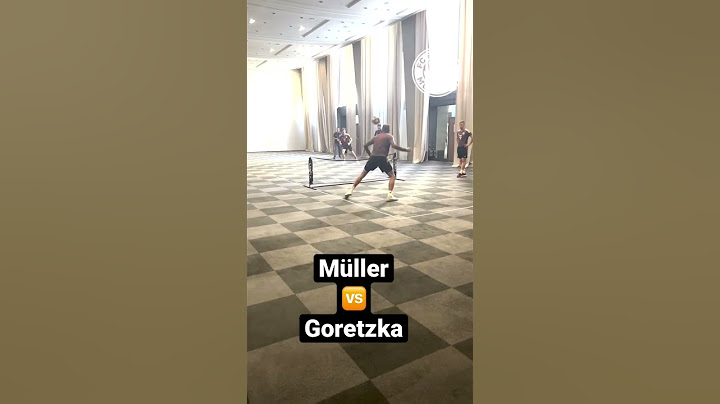 French Open in Paris: Müller 🆚 Goretzka