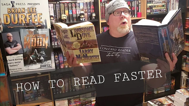 READING FASTER! THE MAGIC FORMULA? HOW I READ ONE ...