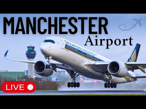 🔴LIVE Manchester Airport Plane Spotting 🛫