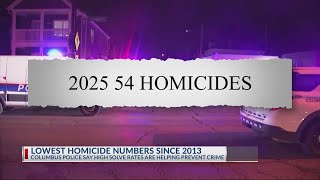 Columbus police say high solve rates help prevent crime