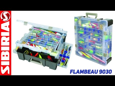 Коробка для рыбалки Иметь всё и сразу и быть готовым ко всему. Flambeau 9030 СИБИРИЯ