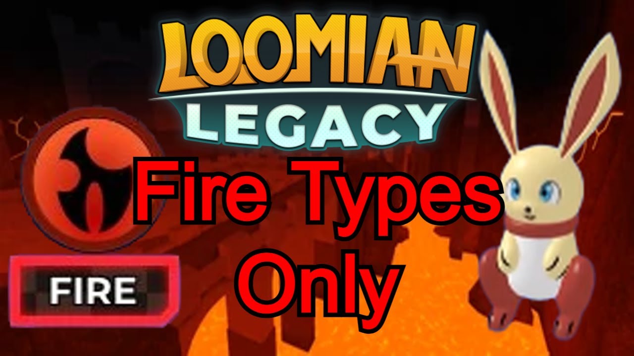 Can you beat Loomian Legacy with Fire Types Only? YouTube