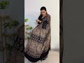 New AJRAKH saree gajji creap silk 🌺new supar AJRAKH saree🌺 pure CREAP gajji Silk #saree