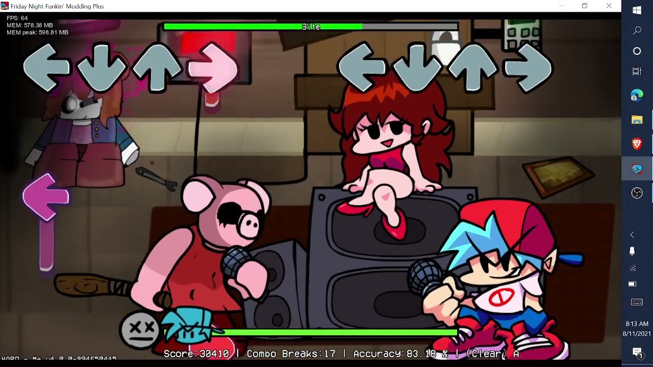 FNF Vs Piggy Friday Night Funkin Mod Mod By ScooterSmash0 YouTube