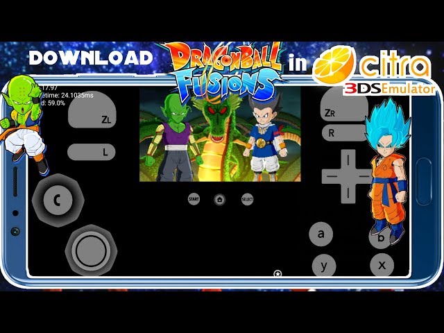 Dragon Ball Fusions android apk - 3DS Citra OBB