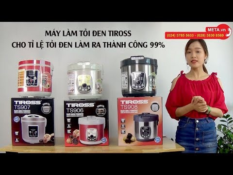 Top 3 máy làm tỏi đen Tiross cho tỉ lệ làm tỏi đen thành công cao nhất hiện nay