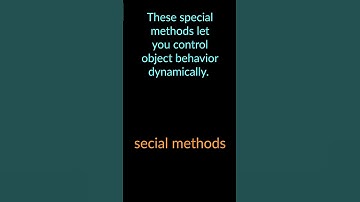 Magic methods cheat sheet