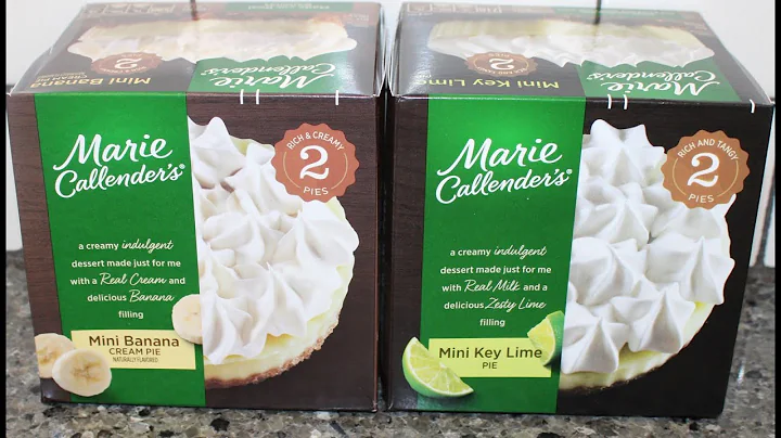 Marie Callenders Mini Pie: Banana Cream & Key Lime...