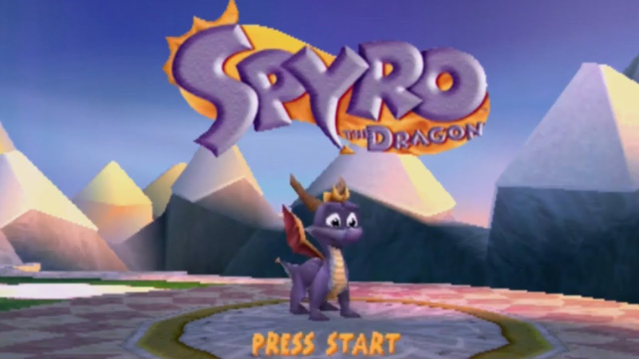 Spyro the -- Gameplay (PS1) YouTube