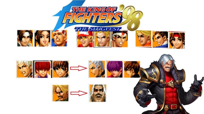 KOF 98 UM  Unlock ALL CHARACTERS - Nexus XIII 