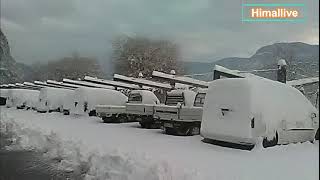 Merano italy,Tourist destination inside Italy, Snow with Alpine forest .ईटलीको मेरानोमा हिँउ यात्रा