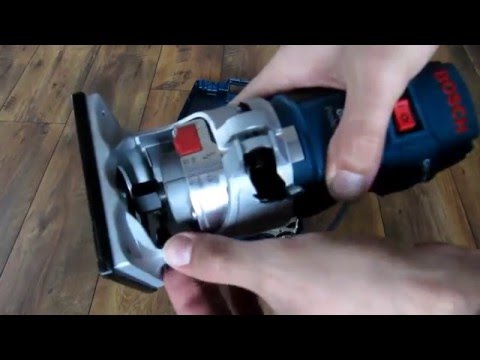 Unpacking Unboxing Palm Router Bosch Gkf 600 060160a100