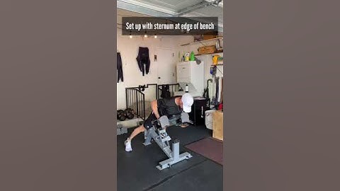 Alternating Chest Supported Iso Row - dumbbell