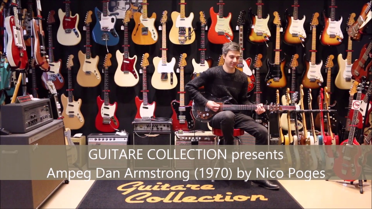 GUITARE COLLECTION presents Ampeg Dan Armstrong from 1970 by Nico Poges