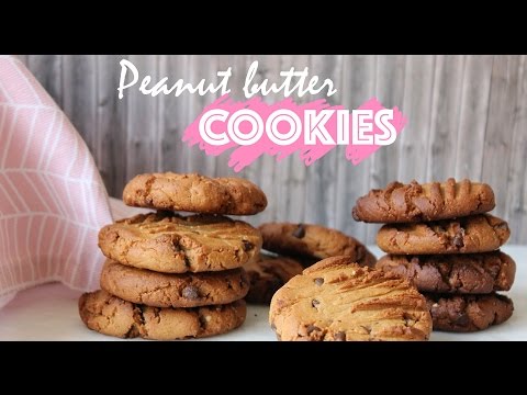 Peanut butter cookies // no eggs, dairy-free = vegan // LECAMILLEZOLEBLOG