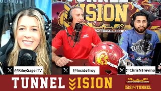 Tunnel Vision: An impressive home showing for the Trojans in the 38-17 victory over Northwestern