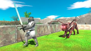 Escape from Alien Smilodon - Animal Revolt Battle Simulator