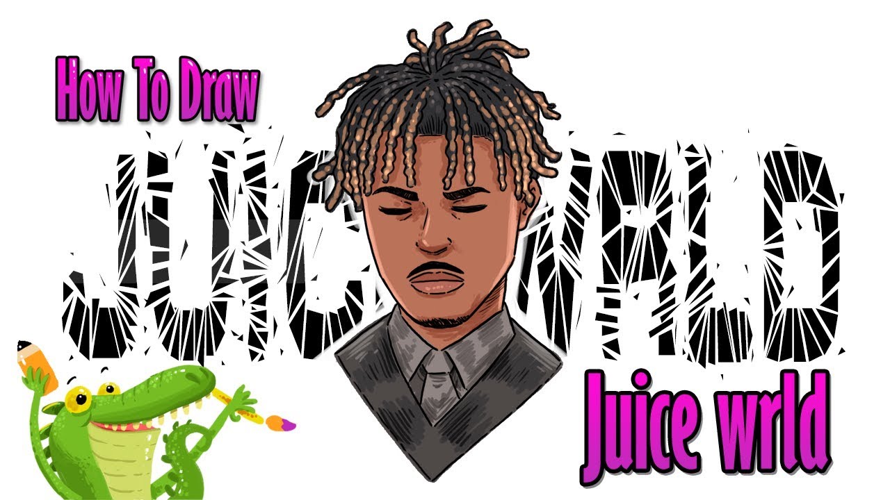 how to draw juice wrld step by step, how to draw juice wrld, how to draw ju...