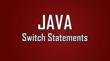 Learn Java - #14 - Switch Statements
