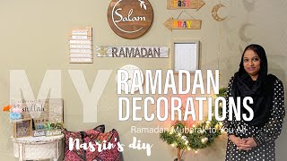 My Ramadan Decorations / #Ramadan #Mubarak / Room Decorations / Ramjan Decorations / Ramadan Kareem
